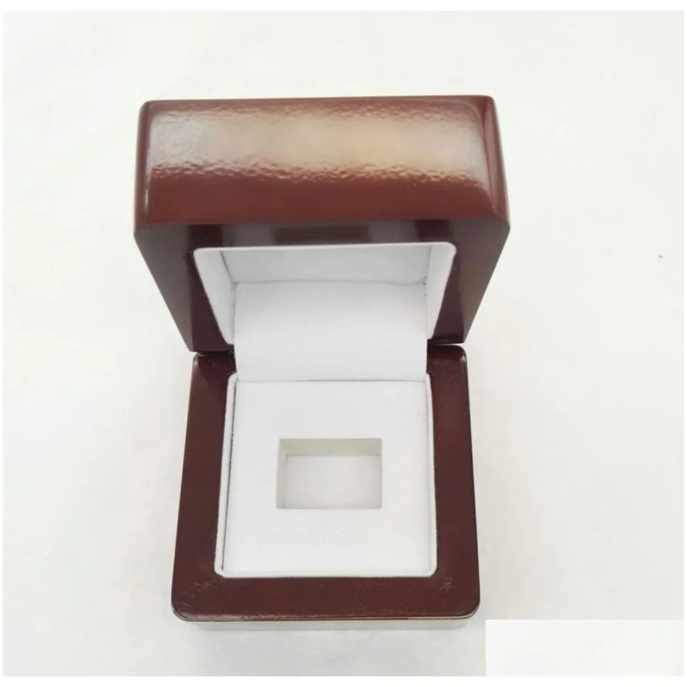 Other Fashion Accessories Wooden Display Box Ship Ring Collectors Case 1 Slot05138942 Drop Delivery Dhlij