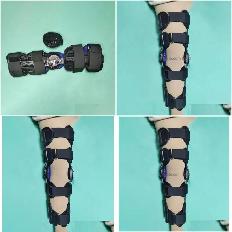 postoperative knee joint fixation brace for leg fractures retractable knee protection brace adjustable knee brace