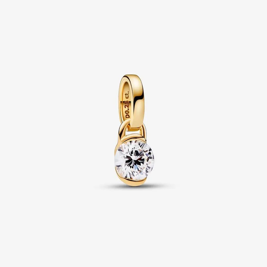 2023 new 925 silver Stud earring for women Designer Jewelry Fashion Charms Pendant DIY fit Pandoras Era Bezel Lab-grown Diamond Earrings high quality Plated 14k