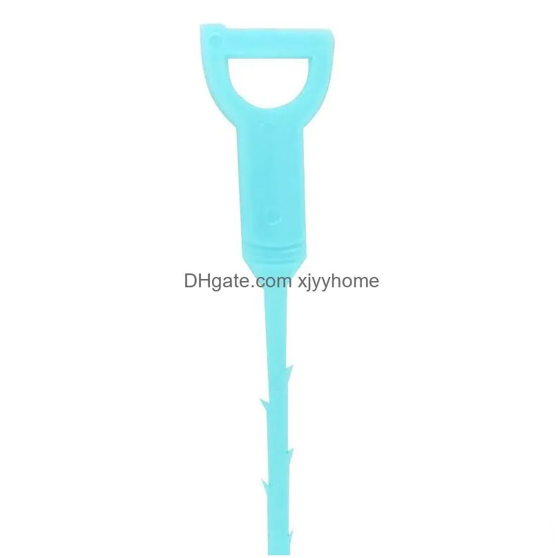 Cleaning Brushes 45Cm Pipe Dredging Brush Bathroom Hair Sewer Sink Brushs Drain Cleaner Flexible Clog Plug Hole Tool Drop Delivery Hom Dhsly