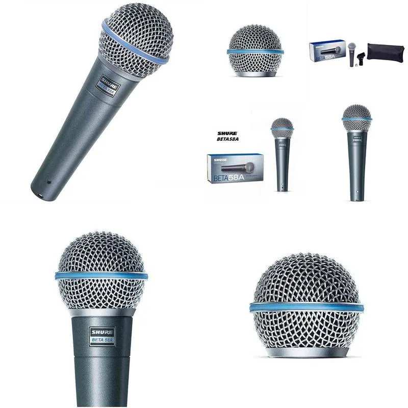 Microphones   Hand-Held Wired Dynamic Microphone Studio For Singing Stage Recording Vocals Gaming Mic Computer Drop Deli Dhuxn