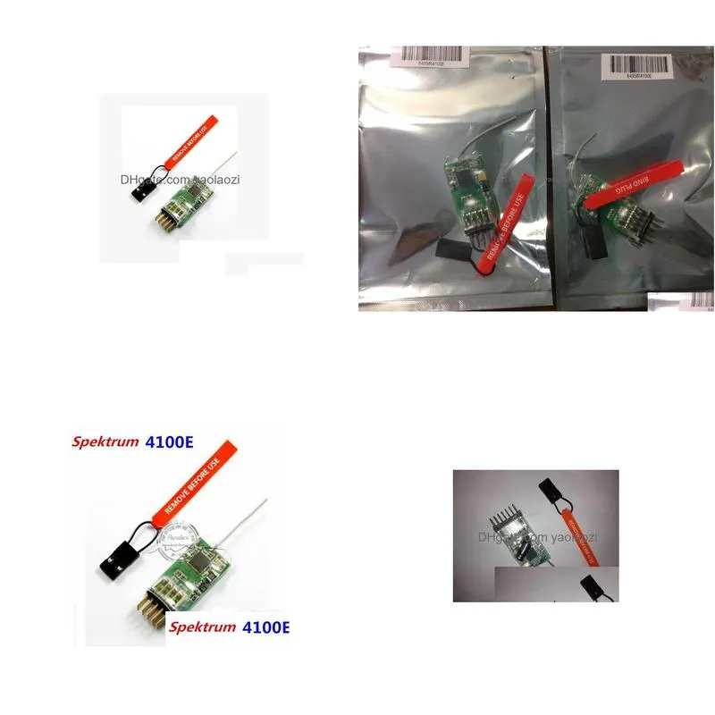 Other Electronics Ar4100E Microlite 4Ch Dsm2 / Dsmx Receiver Support Dsx7/Dsx9/Dsx11/Dsx12 And Dx6I/Dx7/Dx8 For Devo Jr Drop Delivery Dhars