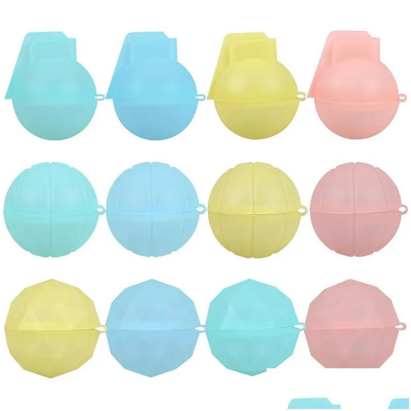 Reusable Water Bomb Splash Balls Water Balloons Absorbent Ball Outdoor Pool Beach Play Toy Party Fun Games