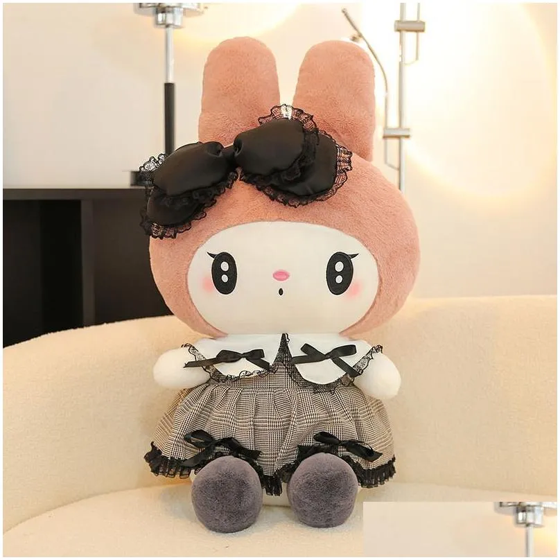 Wholesale large size plush toys dark Kulomi figure Melody doll children`s throw pillow ornaments