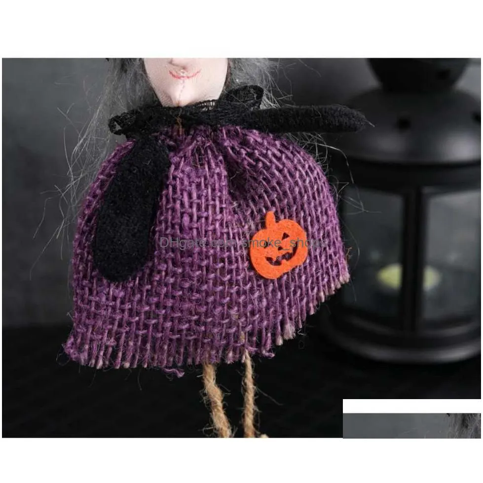 halloween decoration pumpkin ghost witch black cat pendant bar haunted house hanging oranment happy halloween day ghost festival