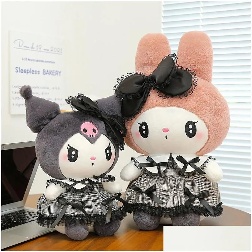 Wholesale large size plush toys dark Kulomi figure Melody doll children`s throw pillow ornaments