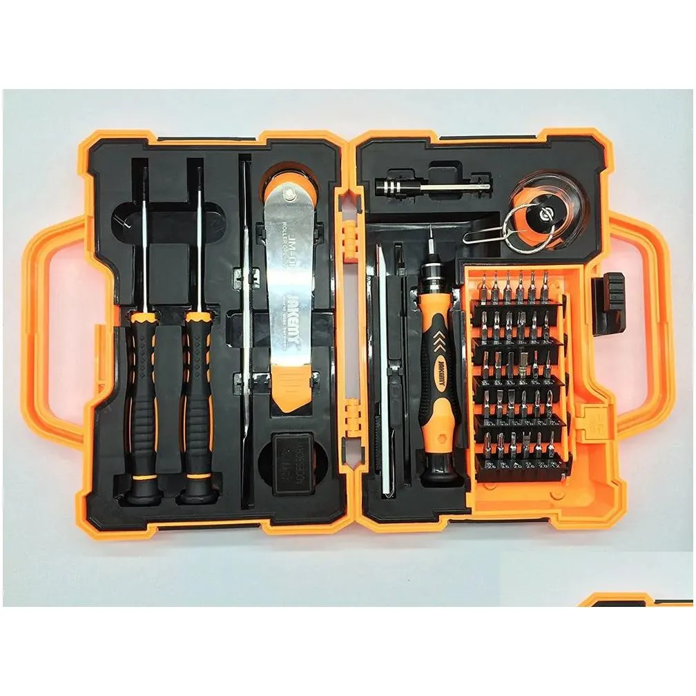 jakemy jm-8139 45 in 1 precise screwdriver set repair kit opening tools for cellphone computer electronic maintenance