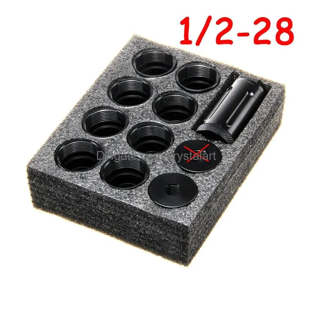 1.375x24 modular cup full set 10 inch 1/2 5/8 wheel lug nut