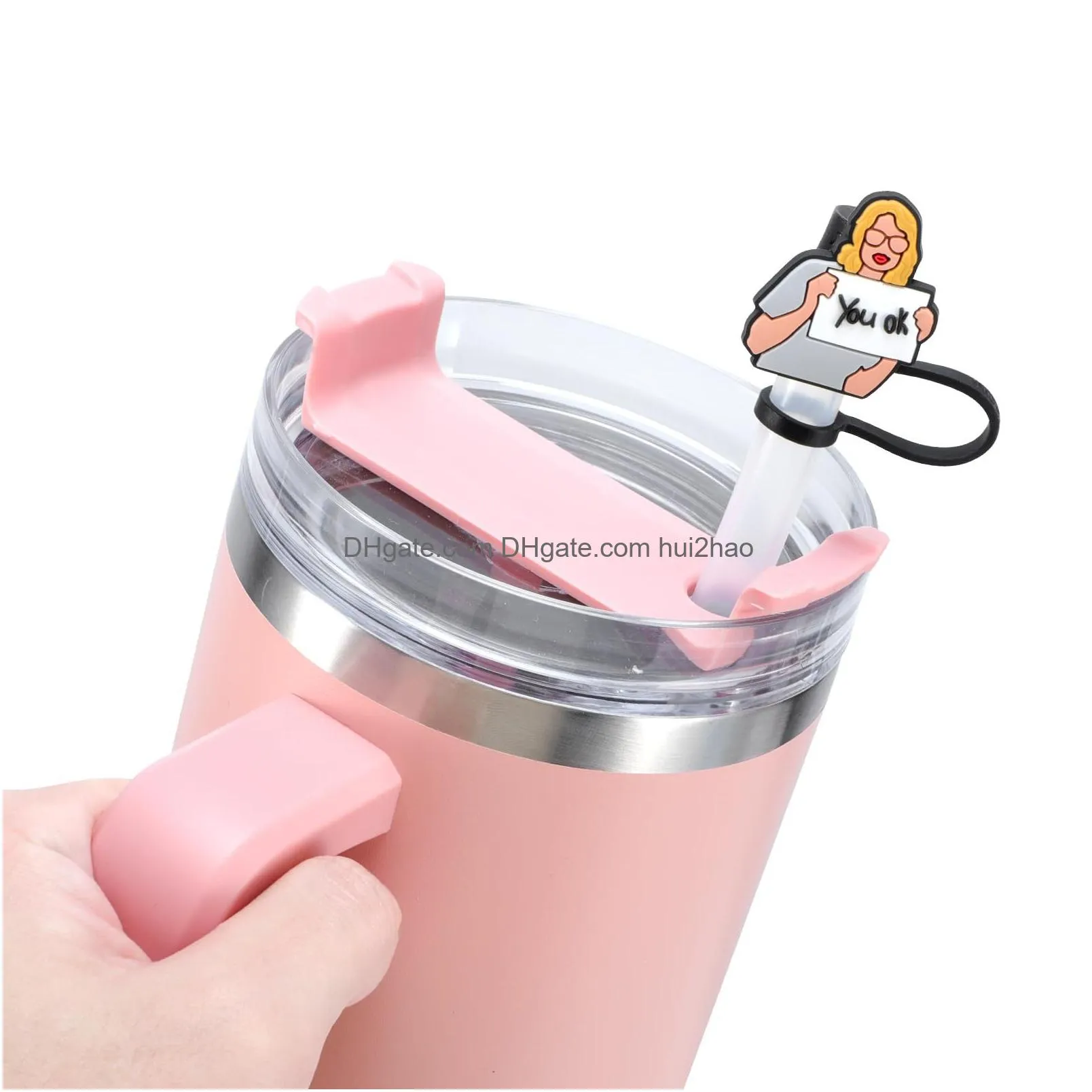 Other Drinkware Letter Charm Accessories For 40Oz Cup Initial Name Id Personalized Handle Tumbler Wll2204 Drop Delivery Home Garden Ki Dhdz0