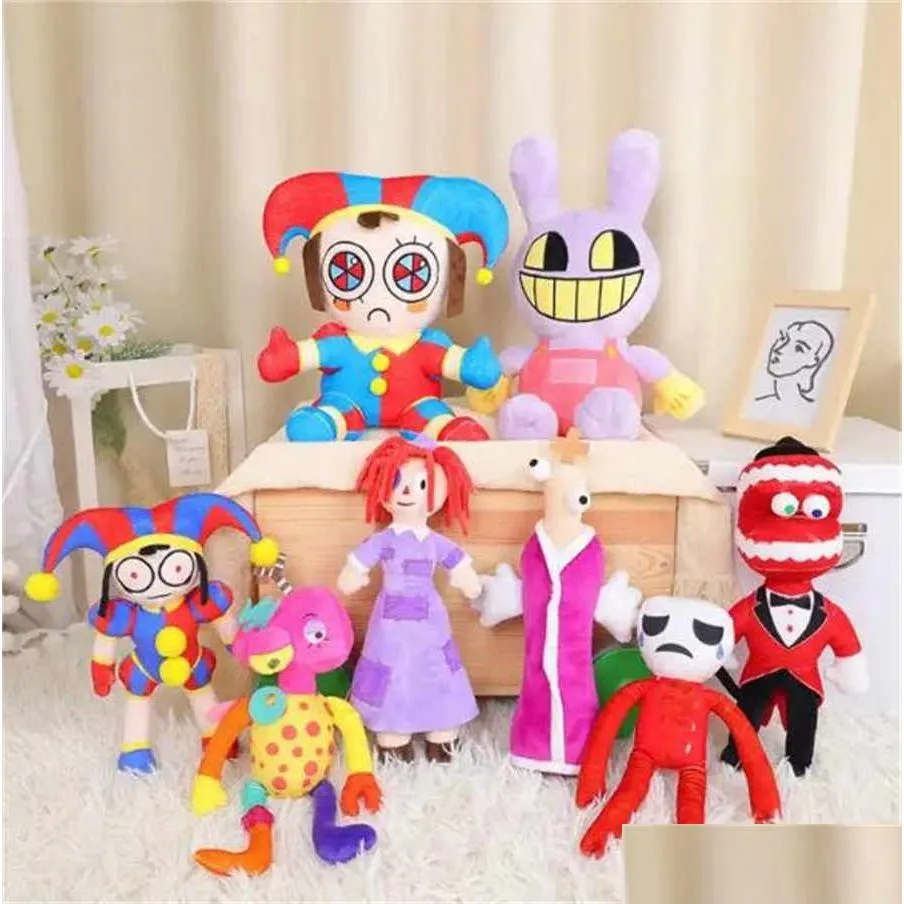 Christmas Gift Doll The Amazing Digital Circus Plush Toy Clown Stuffed Toys Cartoon Plush toys