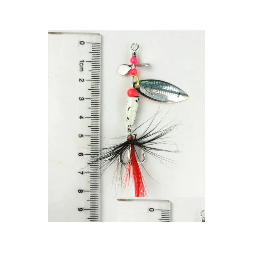 Metal Lure20pcslot 42G 6 Hook Fishing Lure Spoon Metal Lures SP018 for Fishing hard bait 4264894