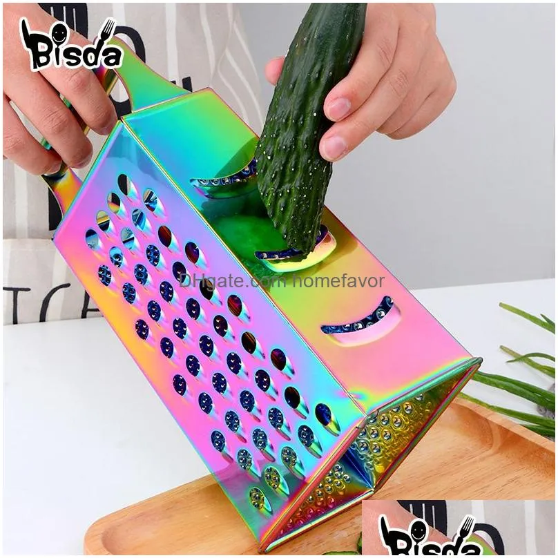 1pc multi-slicer vegetable cutter grater for potato carrot cucumber slicer kitchen utensils fruit cheese multi purpose cookware 220516