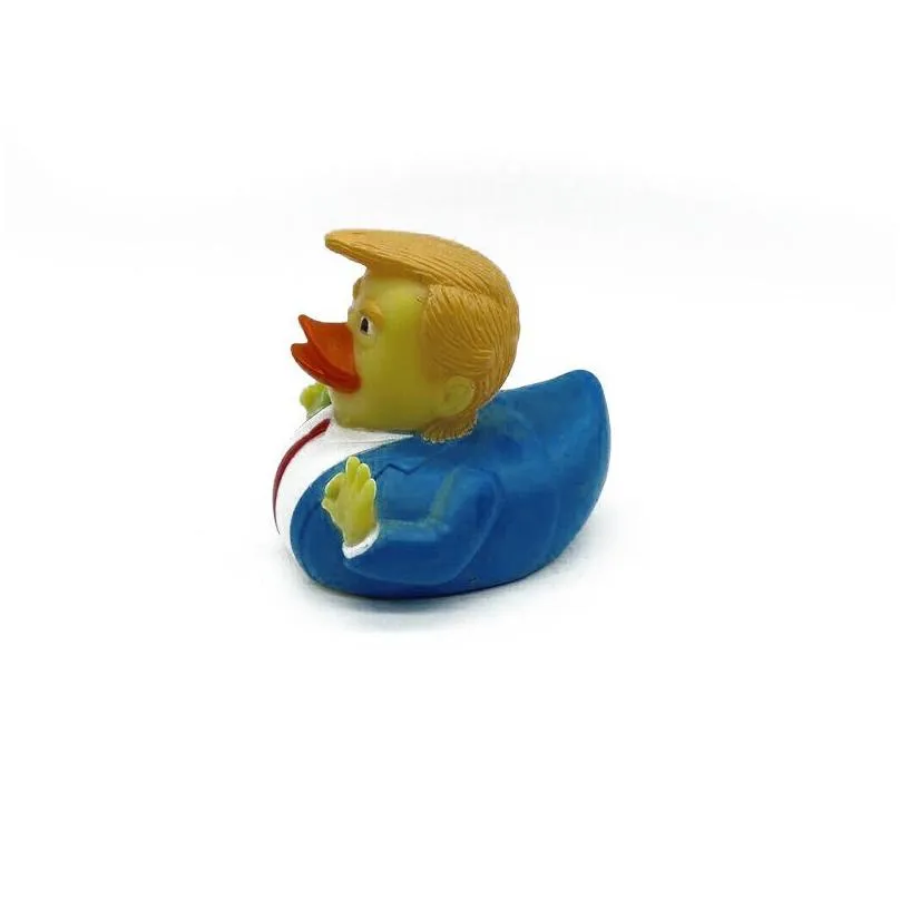 creative pvc trump ducks bath floating water toy party supplies funny toys gift