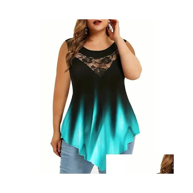 plus Size Basic Tank Tops for Women Clothing 2023 Summer Autumn Oversized T-Shirt Tee for Female Y2K Clothes Pullove Sexy Vest u3EL#