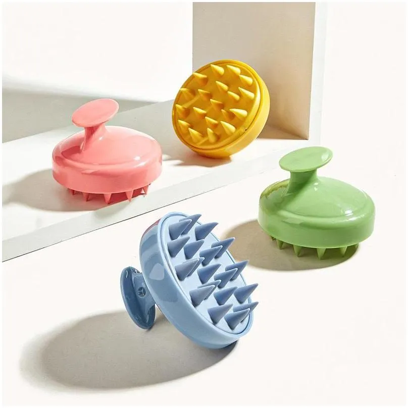 hair shampoo brush heeta scalp care hair brushes with soft silicone scalp massagers