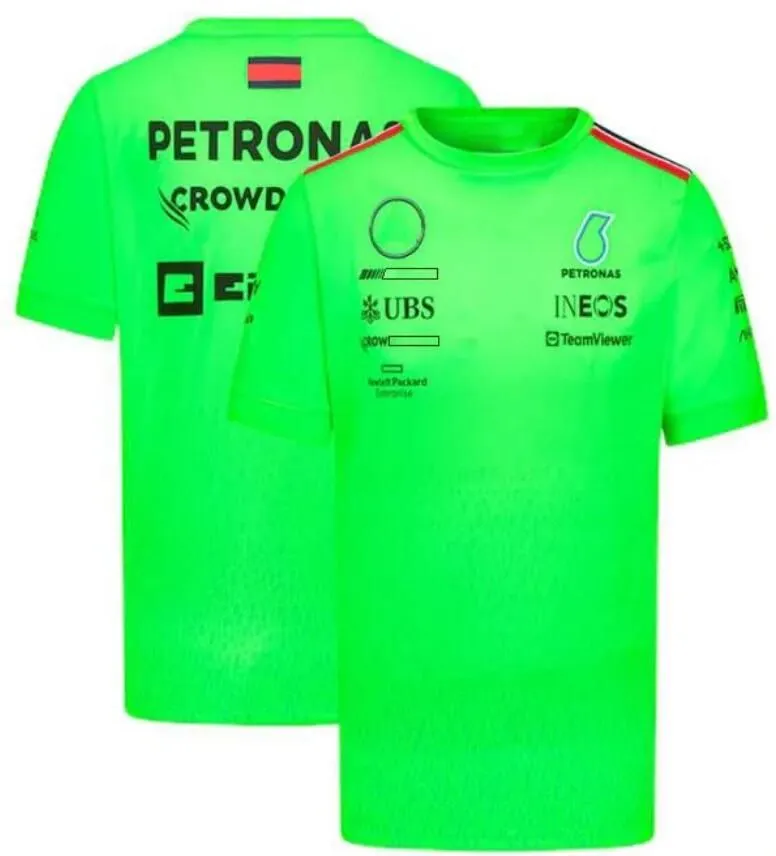 Joh4 Men`s Polos F1 Racing T-shirt New Team Polo Shirt Same Style Customization