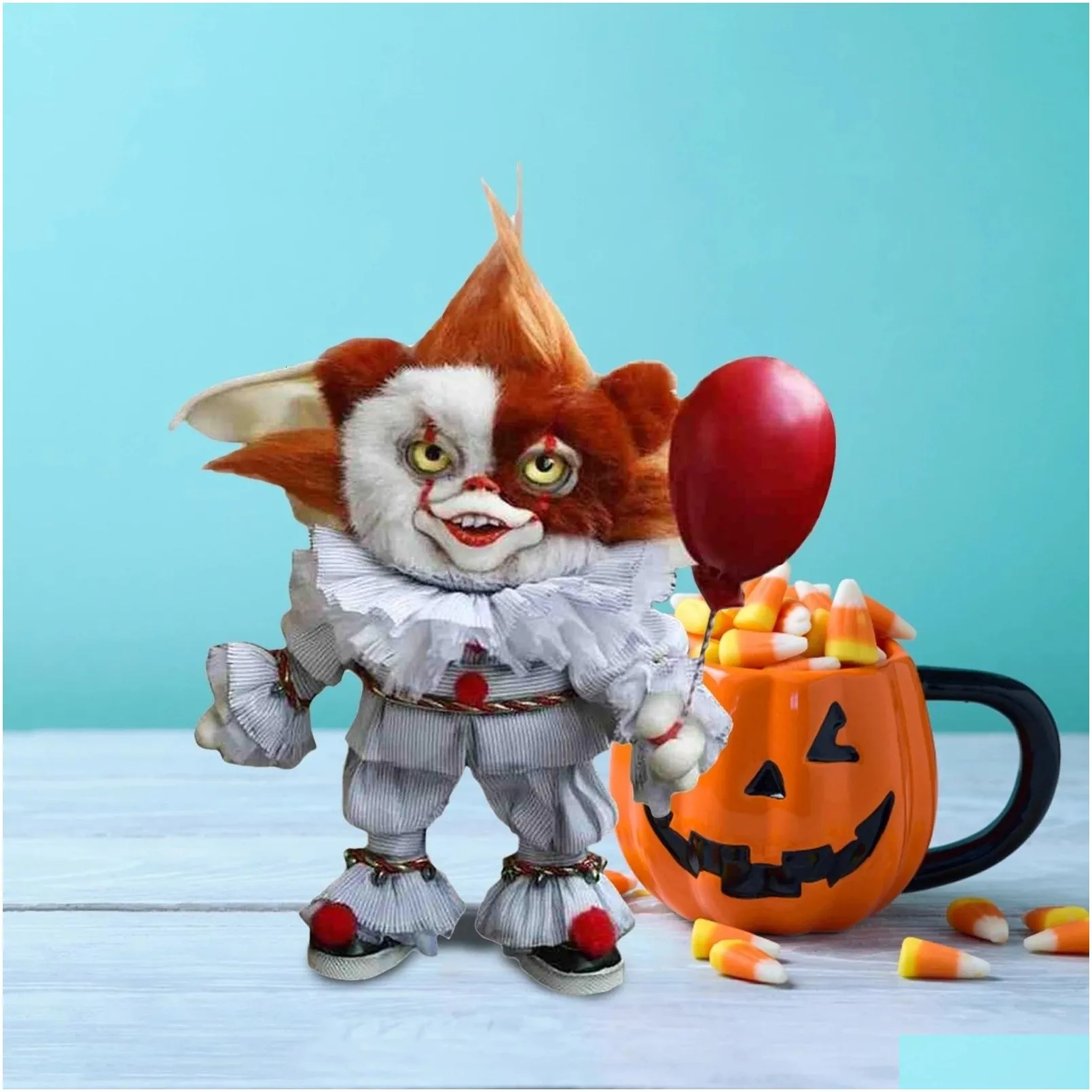 Other Event Party Supplies Creative Mogwai Handmade Doll Cute Gremlins-monster Resin Statue Miniature Art Halloween Decorations For Home Decor