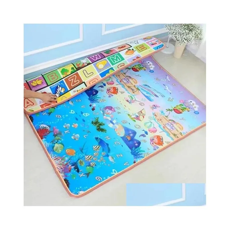 baby rugs playmats thicken 1/0.5cm baby play mat non-toxic educational childrens carpets in the nursery climbing pad kids rug activitys games toys