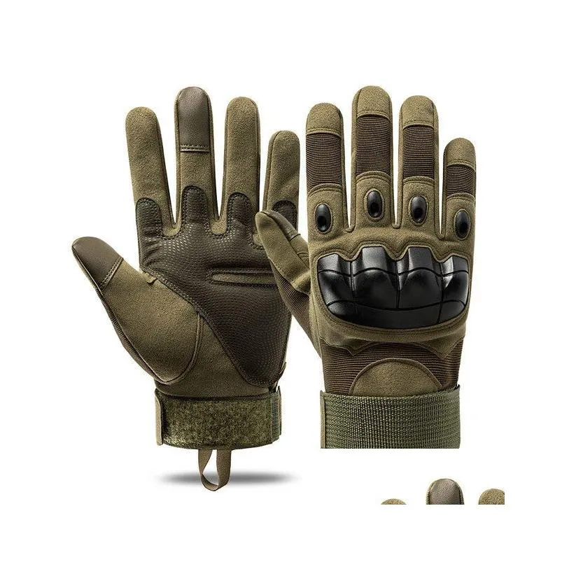 Tactical Gloves Top Gear Review Sport Hunting Shooting Bicycle Combat Fingerless Paintball Hard Carbon Knuckle Half Finger Cycling Dr Dh7Iy