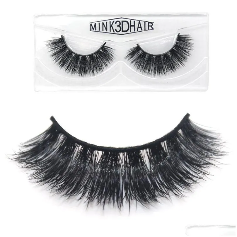 3D Mink False Eyelashes 13-15MM Crisscross Thick Long Handmade Fake Lashes Eyelash Extensions Eye Makeup Normal F Series