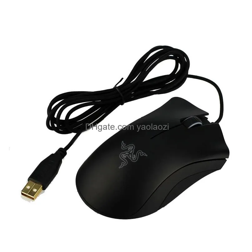  razer deathadder chroma usb wired optical computer gamingmouse 10000dpi sensor mouserazer mouse gaming mice