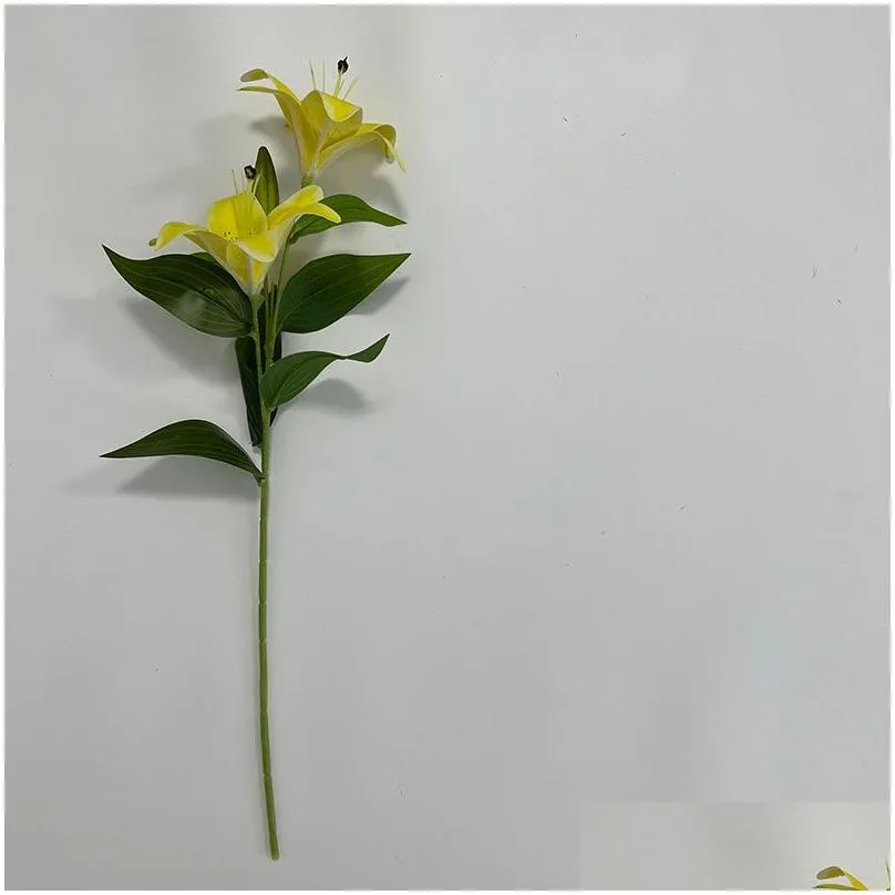 Decorative Flowers Artificial flower lily Design flowers for family parties