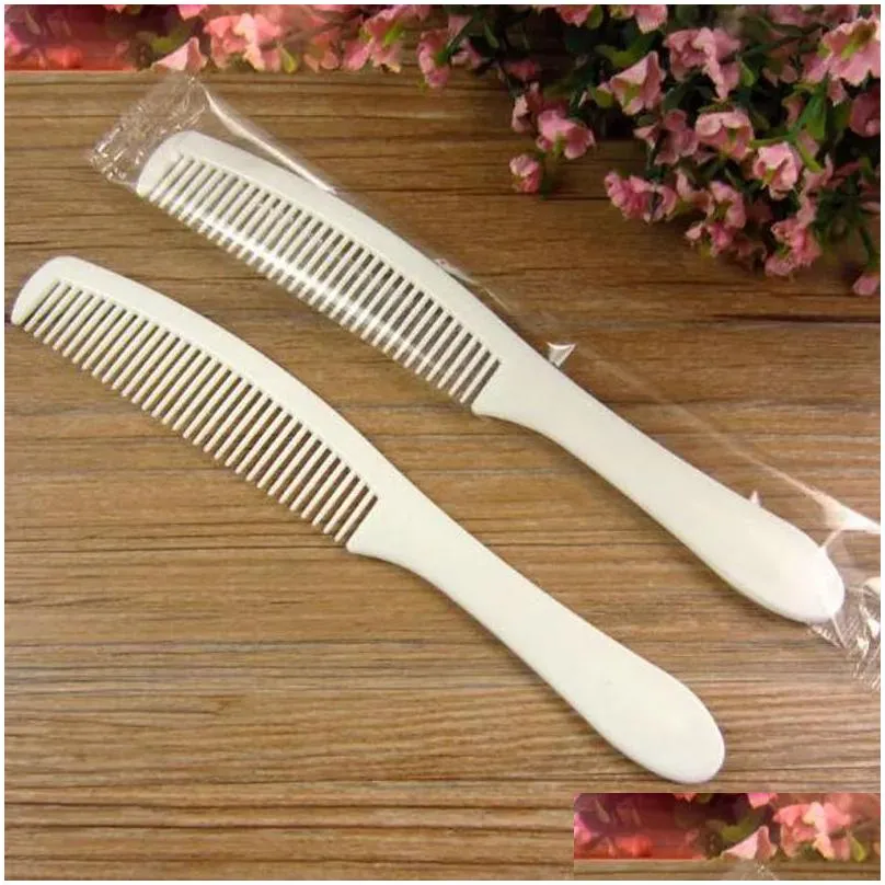 Disposable Comb El Supplies Bath Combs Room Toiletries Head Long Drop Delivery Home Garden Hotel Dhyfk