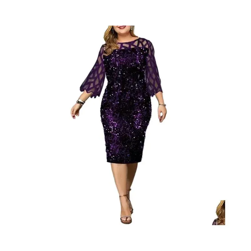 plus Size Vestidos Formal Occas Dr for Women 2023 Summer Sexy Lg Skirt Oversized Elegant Female Clothing Mini Dr 3xl 4xl j0QD#