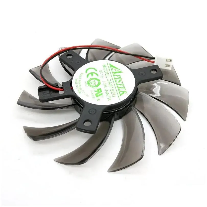 New Original Cooling Fan GA81S2U NNTA DC12V 0.38A for EVGA ONDA GT430 GT440 GT630 Graphics Video Card 12 LL LL