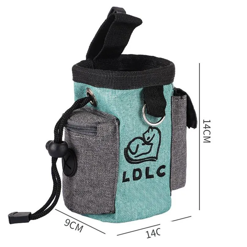 pet training waist bag cat dog treat pouch bags snack feeders pockets outdoor multifunction oxford cloth puppy food organizer