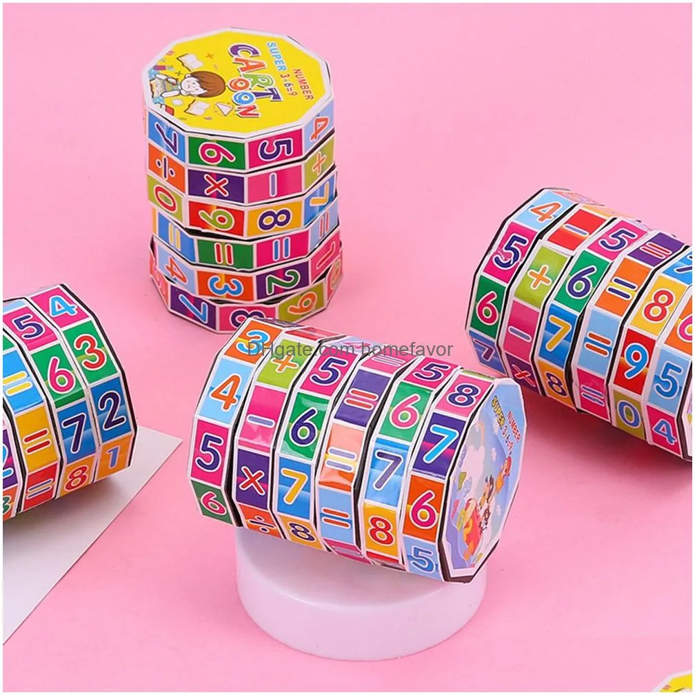 other event party supplies 10pcs kids educational toy arithmetic magic block perfect for party favors pinata stuffers kids birthday gift bag for boys girls