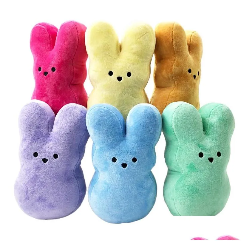 Party Favor Easter Gifts 15Cm Peep Stuffed P Toy Bunny Rabbit Mini For Kids 0103 Drop Delivery Home Garden Festive Supplies Event Dhfoz