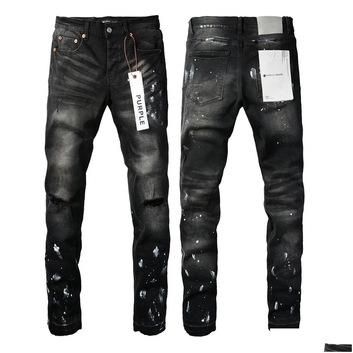 Purple jeans men jeans Designer jeans Mens skinny jeans luxury designer denim Pant distressed ripped biker black blue jean slim fit