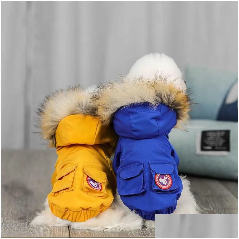 Warm Dog Clothes Winter Pet Dog Coat Jacket Pets Clothing for Small Medium Dogs Coat Warm Pet
