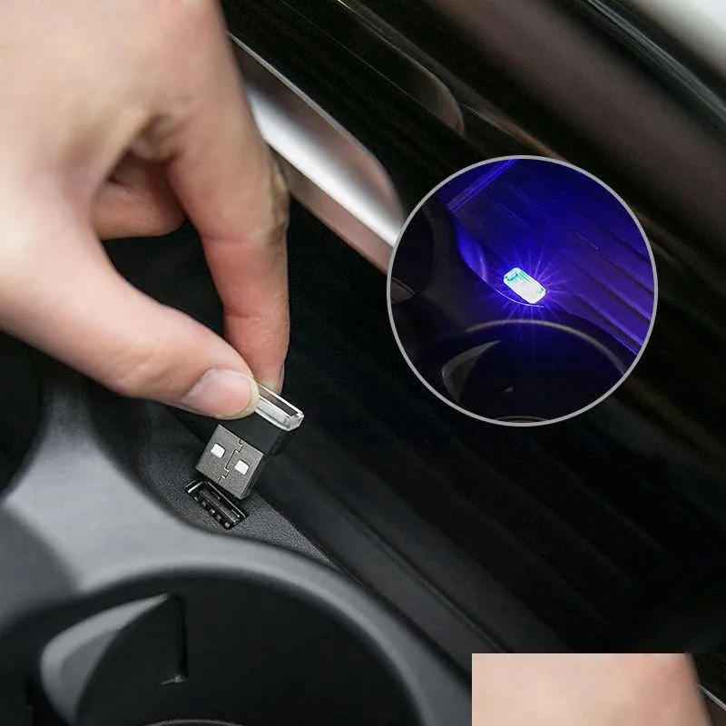 Car Styling Sticker Cup Holder storage box light USB Decorative For F10 E90 F20 F30 E60 GT F07 X3 f25 X4 f26 X5 X6 E70 Z4 F15 F16