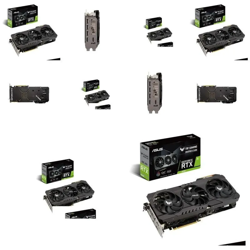 Graphics Cards Computer Card Tuf-Rtx3090-O24G-Gaming1740-1770Mhz Drop Delivery Computers Networking Components Otykr