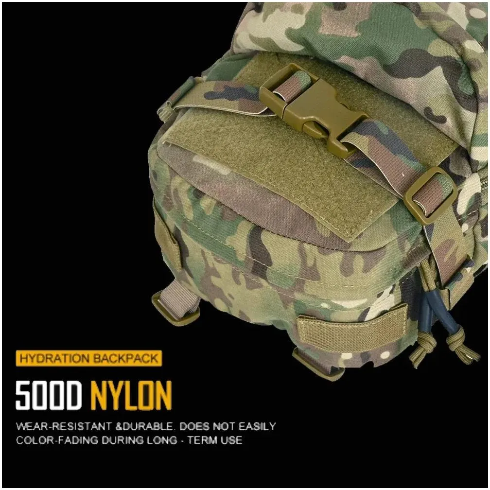 Bags Mini Hydration bag Hydration Backpack Assault Molle Pouch Tactical Military Outdoor Sport Water Bags
