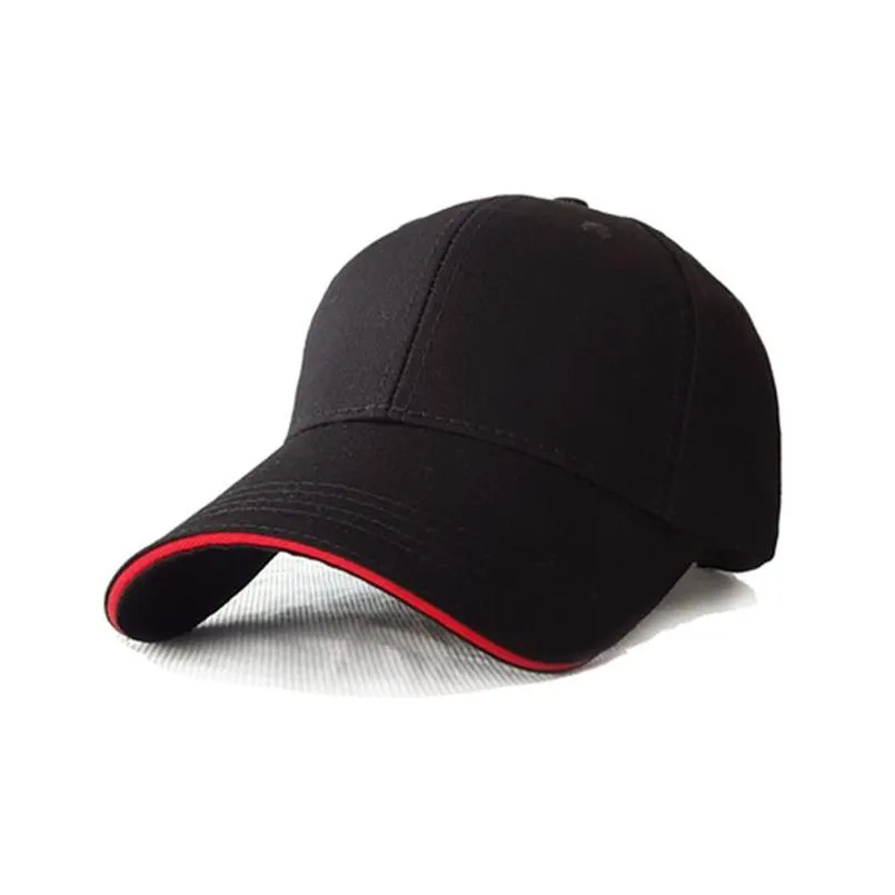 New Arrival Four Seasons Cotton Outdoor Sports Adjustment Cap Letter Embroidered Hat Men and Women Sunscreen Sunhat Cap