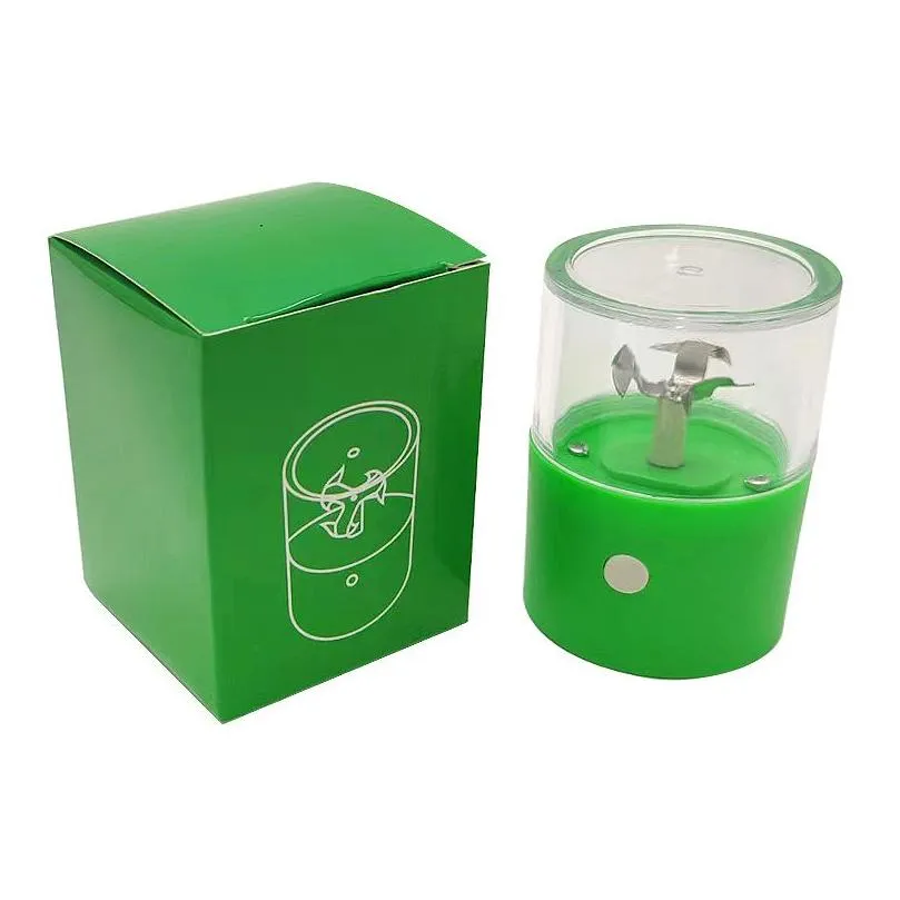 Electric Smoking Herb Grinders USB Cable  Crusher Spice Shredder Device Muller Built-in Battery Cell