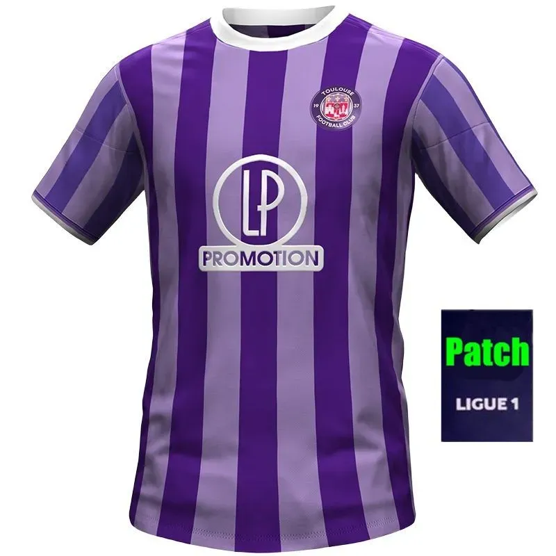 23 24 Toulouse soccer jerseys CISSOKO DALLINGA CASSERES Home Away maillot de foot 2023 2024 Men kits football shirts uniforms ABOUKHLHL ROUAULT ADO ONAIWU