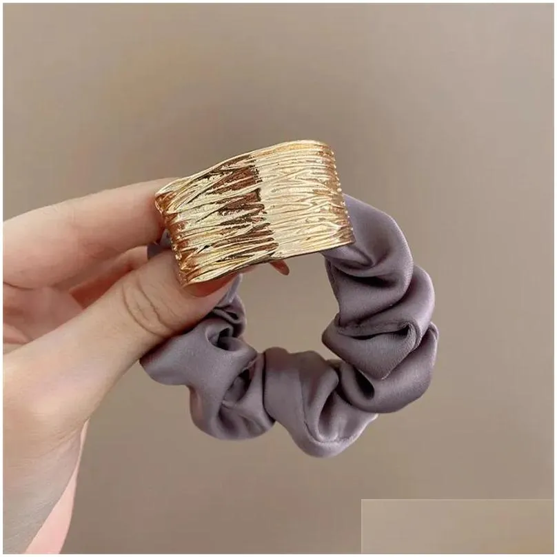 Hair Clips Bohemia Design High Grade Concave And Convex Craft Buckle Retro Clip Fork Fashion Metal Ring