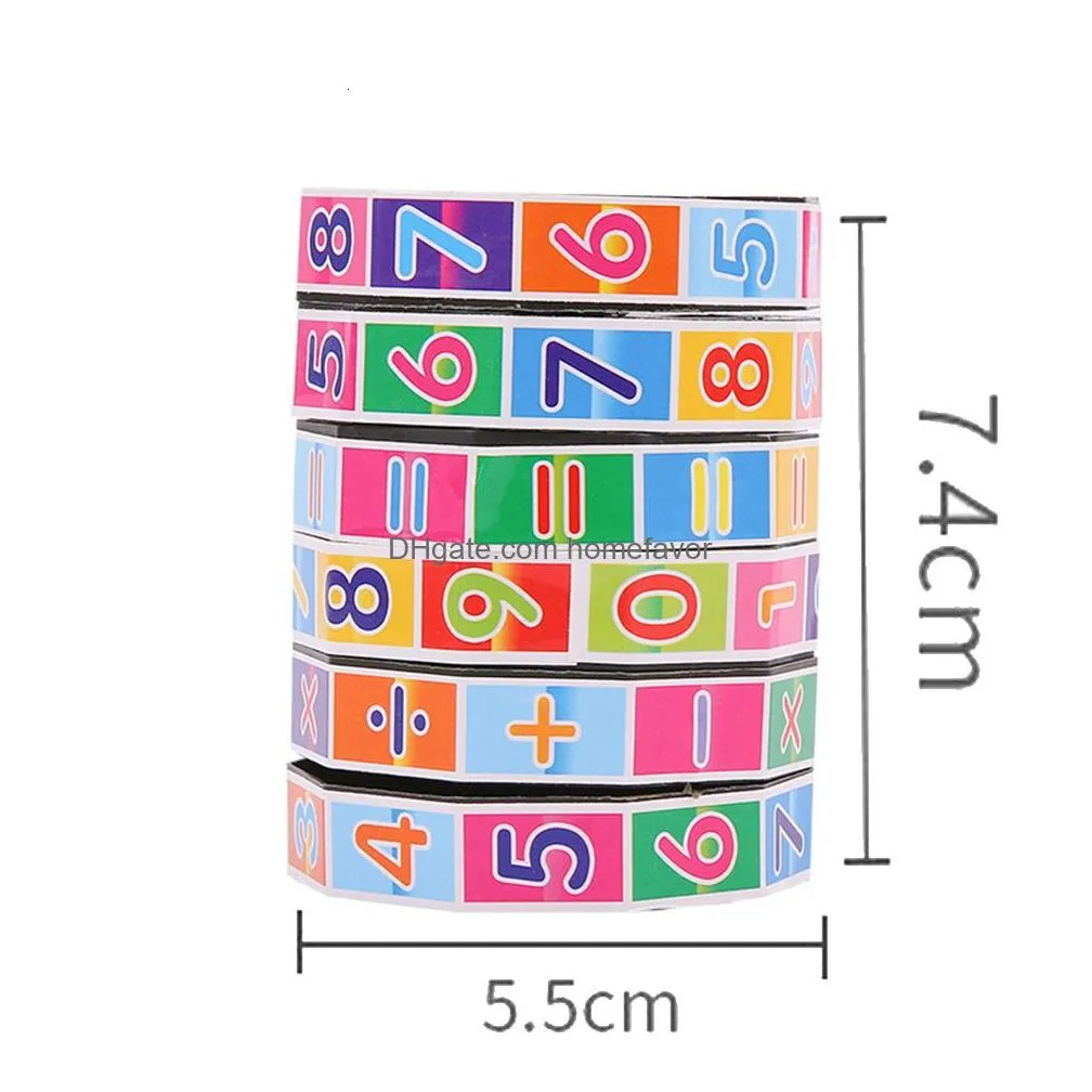 other event party supplies 10pcs kids educational toy arithmetic magic block perfect for party favors pinata stuffers kids birthday gift bag for boys girls