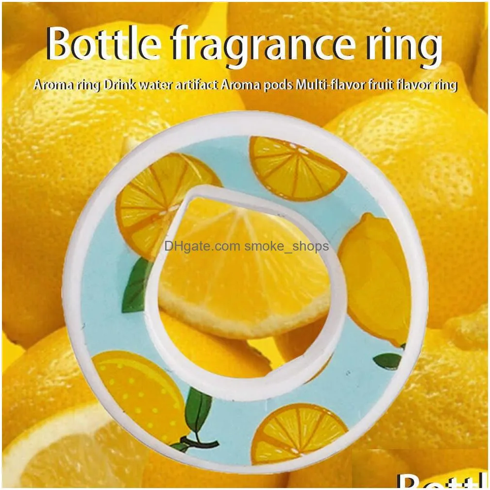 1pc flavoring pods air scent fruit flavor up plastic water drink bottle flavor pod water bottles for girls