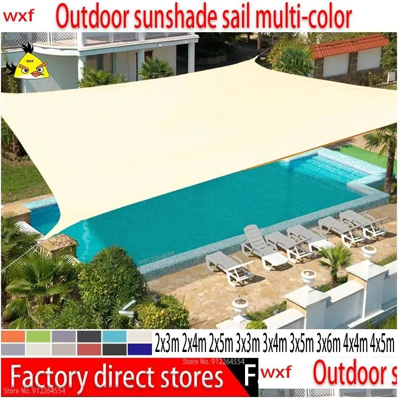 Shelters 420d Waterproof Awning Awning is Suitable for Outdoor Garden, Beach, Camping, Yard, Swimming Pool, Awning, Tent, Sunshade4x5m