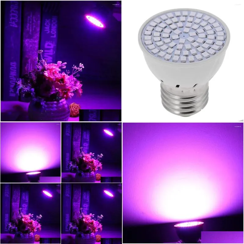 Grow Lights E27 110V LED Plant Lamp Growing Bulbs For Flower Plant(72LED)