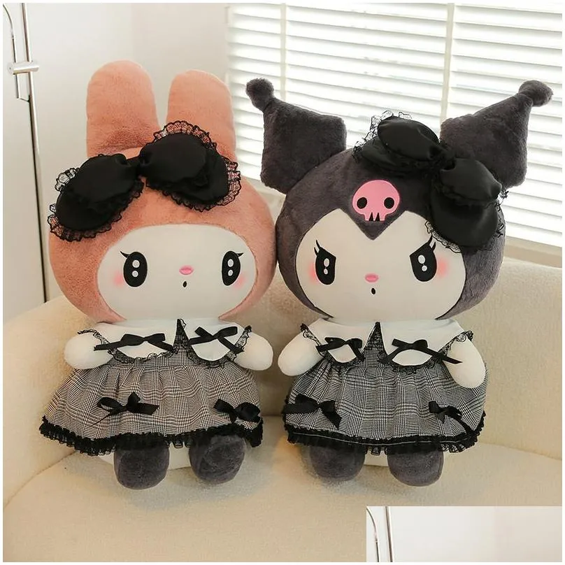 Wholesale large size plush toys dark Kulomi figure Melody doll children`s throw pillow ornaments