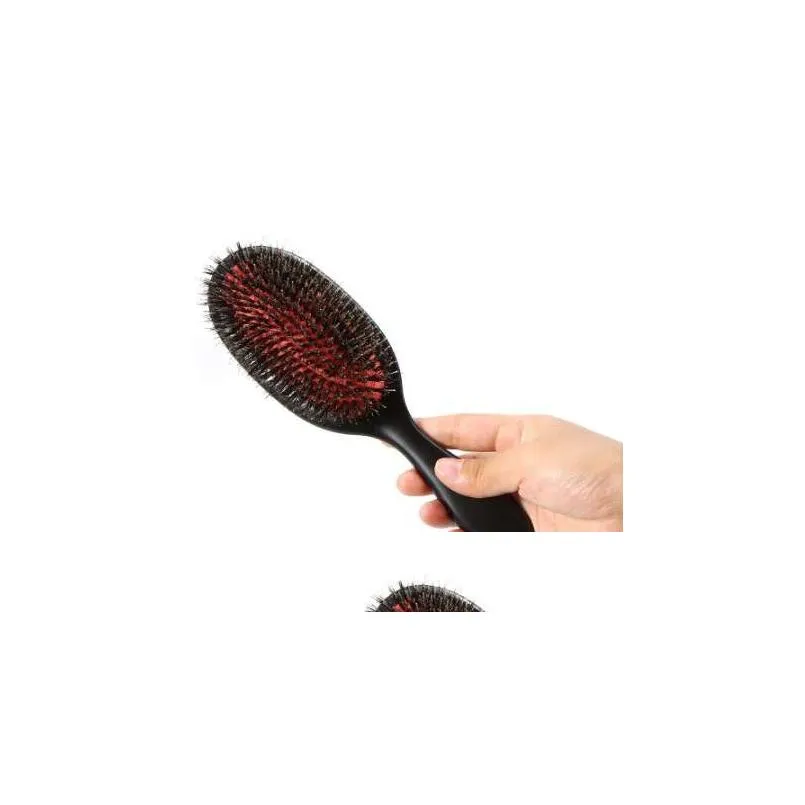 Hair Brushes New Abody Brush Professional Hairdressing Supplies Hairbrush Combo For Combos Boar Bristle Drop Delivery Products Care St Dh6Ey