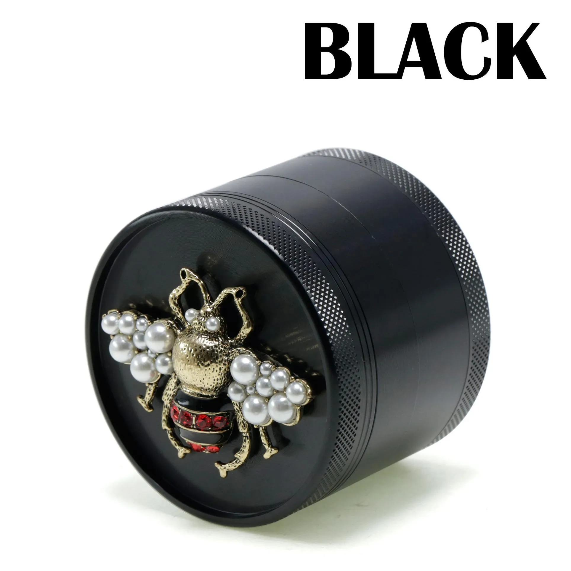 4 layers 63mm animal tobacco grinder 6 colors butterfly frog aluminium alloy metal herb grinders smoking accessories