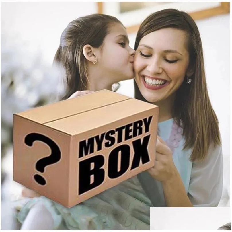 Headsets Lucky Bag Mystery Boxes There Is A Chance To Open Mobile Phone Cameras Drones Game Console Smart Watch Earphone More Gift Dr Dhrd8