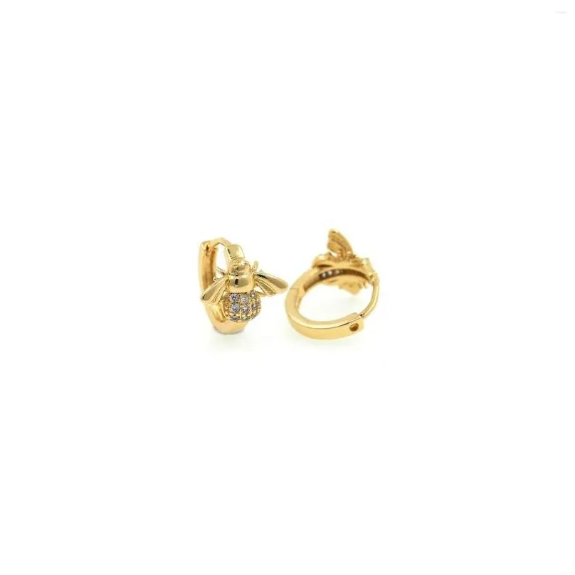 Dangle Earrings Boho Firefly Hoop Fashion Little Bee Zircon Cute Insect Jewelry Design Personalized